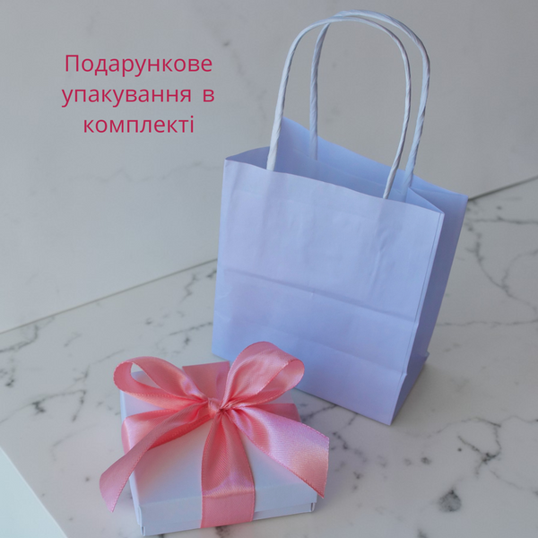 Подарунок мамі &ndash; кольє та листівка з теплими словами ПМ102 фото